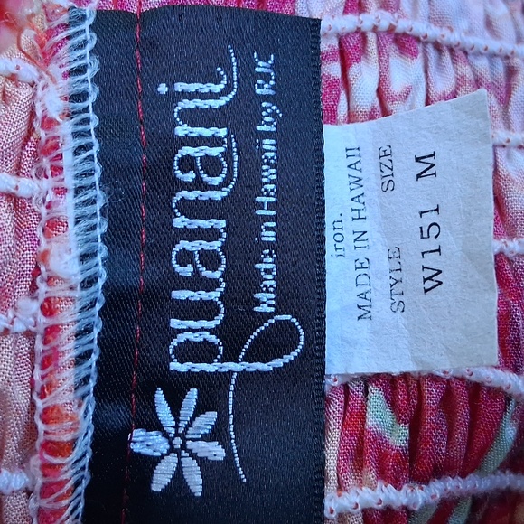 Puanani Vibrant Hawaiian Made Floral Sleeveless Sundress Size Medium - Picture 6 of 8